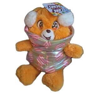 Care Bears 8.5" TENDERHEART BEAR In Puffer Jacket Coat Christmas Plush 2025 New